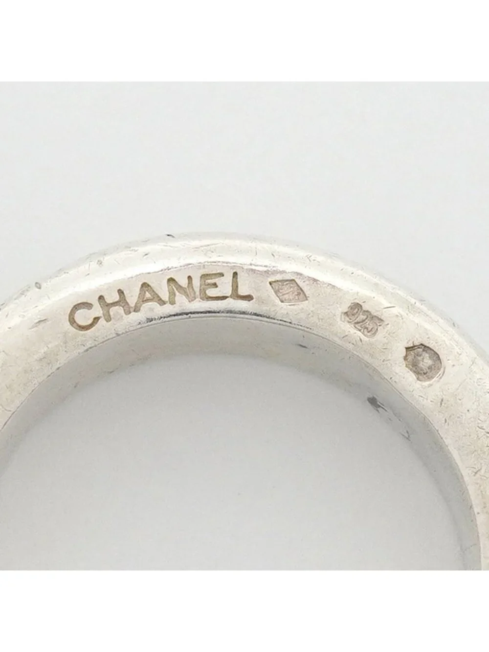 Chanel Ring Logo 925 Sterling Silver